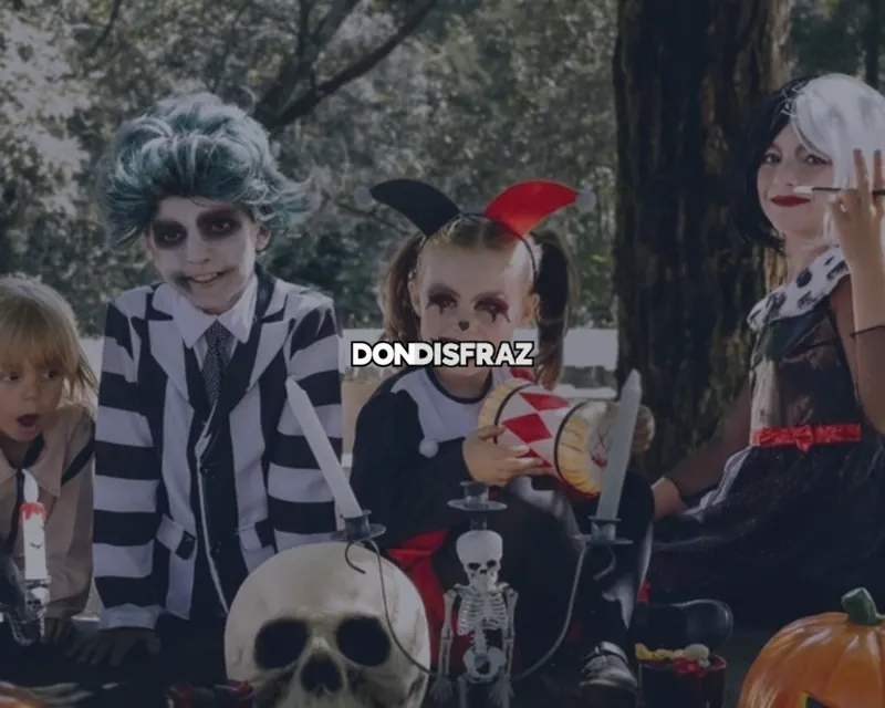 Disfraces infantiles de Halloween de Don Disfraz, proyecto de Ontyche